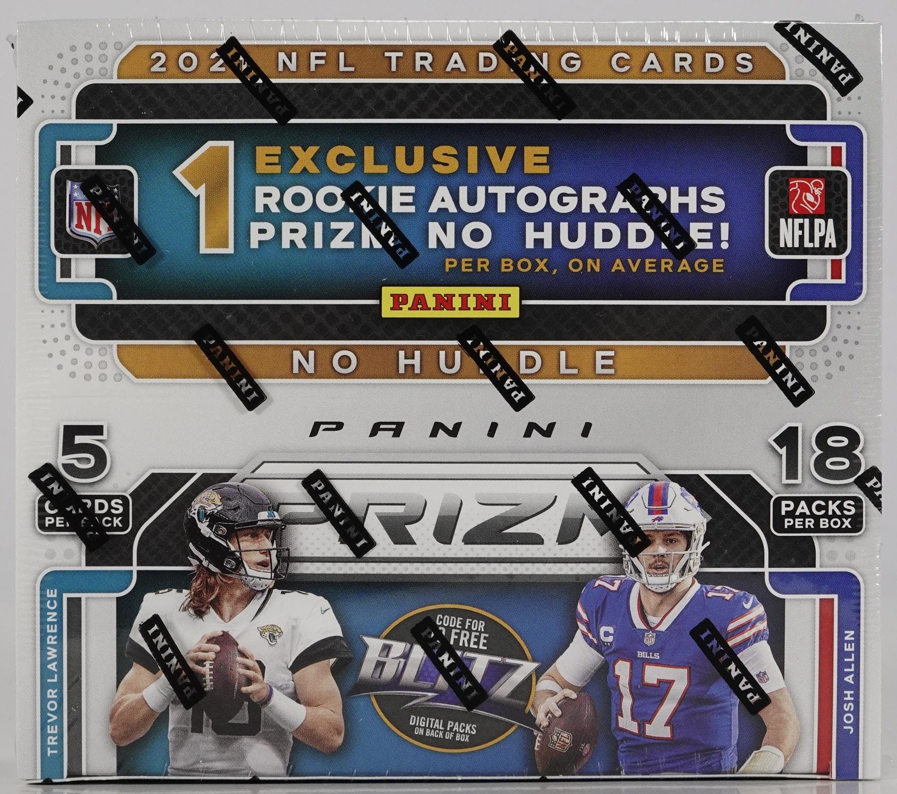 2021 Panini Prizm No Huddle Football Hobby Box | Eastridge Sports Cards