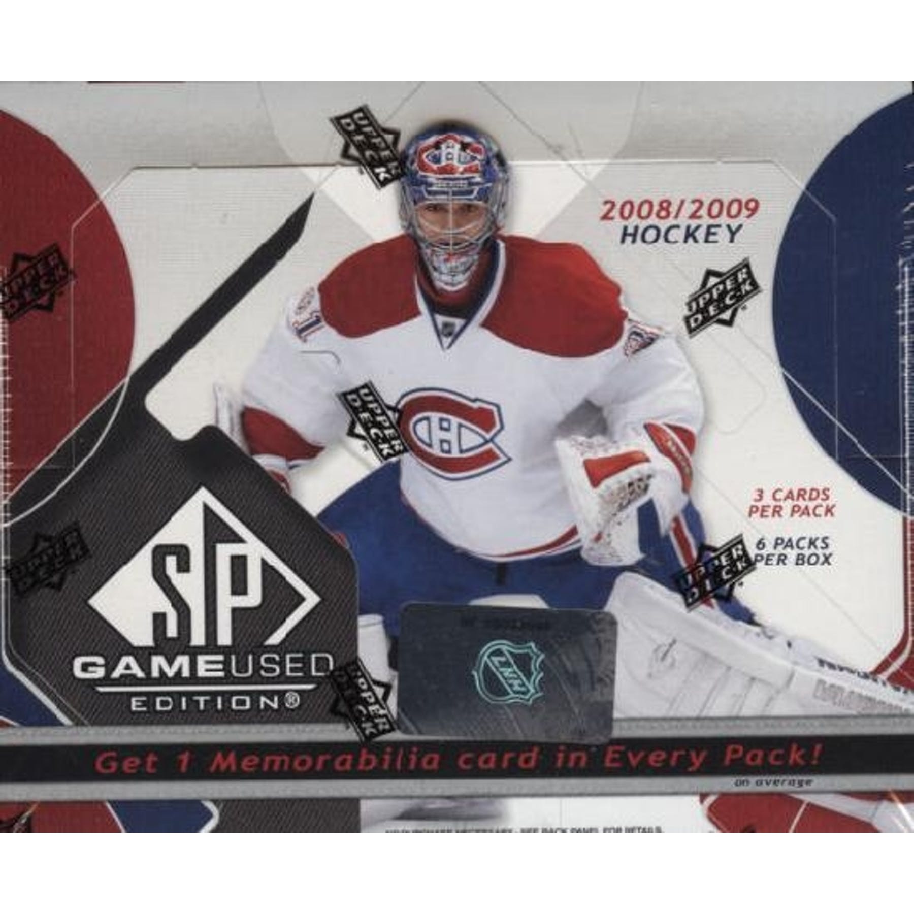 2008-09 Upper Deck SP Game Used Hockey Hobby Pack | Eastridge Sports Cards