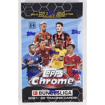2021-22 Topps Chrome Bundesliga Soccer Hobby Lite Box | Eastridge Sports Cards