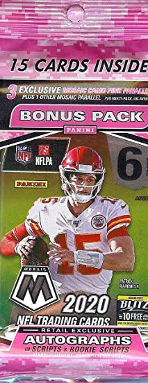 2020 Panini Mosaic Football Fat Pack | Eastridge Sports Cards