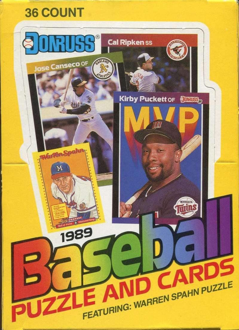 1989 Donruss Baseball Hobby Box
