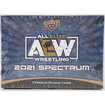 2021 Upper Deck AEW Spectrum Hobby Box | Eastridge Sports Cards