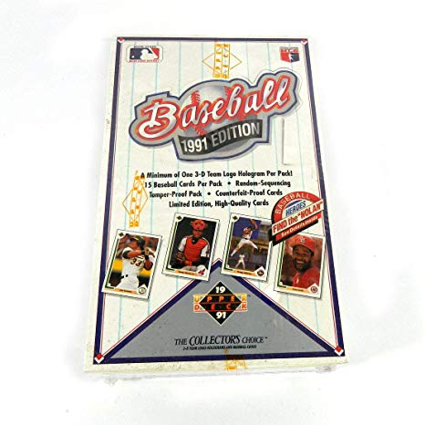 1991 UPPER DECK BASEBALL LOW SERIES BOX | Eastridge Sports Cards