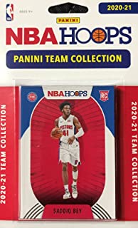 2020-21 Panini NBA Hoops Team Set - Detroit Pistons