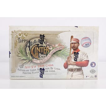 2022 Topps Allen & Ginter Baseball Hobby Box | Eastridge Sports Cards