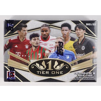 2021-22 Topps Tier One Soccer Hobby Box | Eastridge Sports Cards