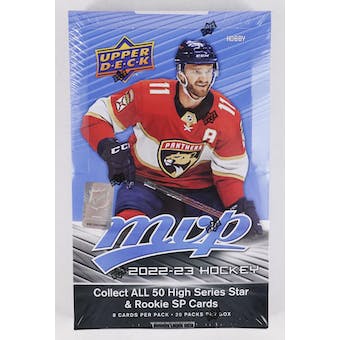 2022-23 Upper Deck MVP Hockey Hobby Box | Eastridge Sports Cards