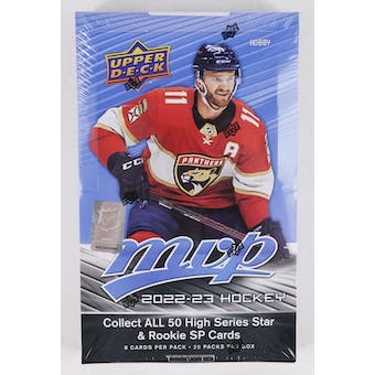 2022-23 Upper Deck MVP Hockey Hobby Box