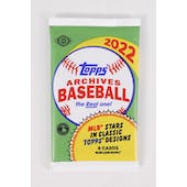 2022 Topps Archives Baseball Hobby Pack | Eastridge Sports Cards