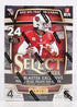 2021 Panini Select Football 6-Pack Blaster Box (Red & Blue Prizms)
