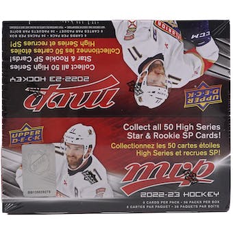 2022-23 Upper Deck MVP Hockey Retail Box