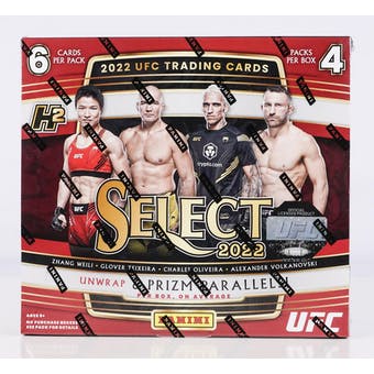 2022 Panini Select UFC H2 Box