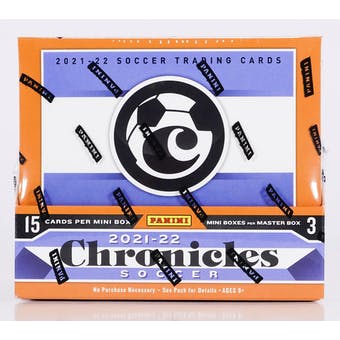 2021-22 Panini Chronicles Soccer Hobby Box | Eastridge Sports Cards