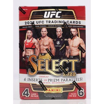 2022 Panini Select UFC Blaster Box
