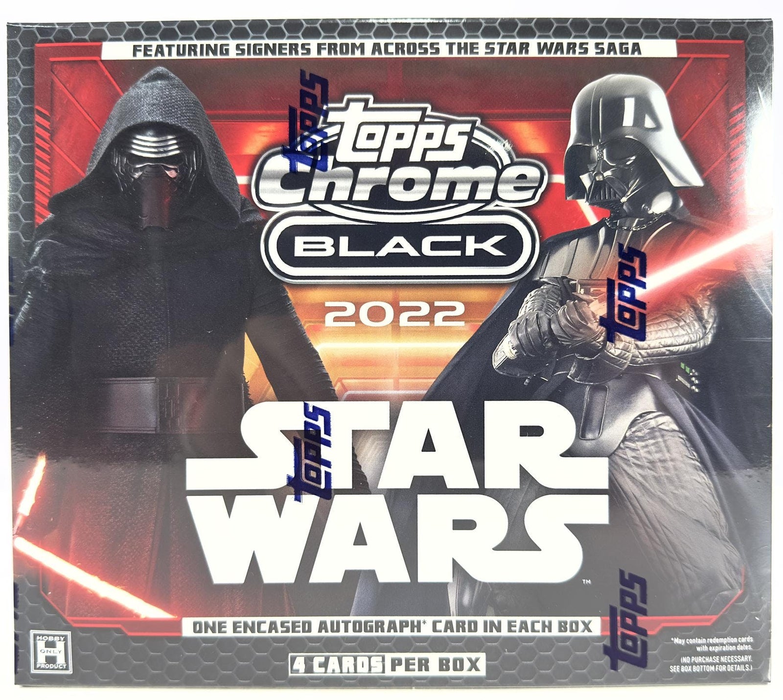 2022 Topps Star Wars Chrome Black Hobby Box