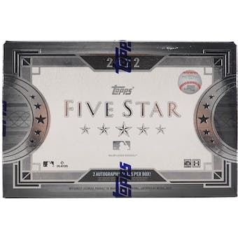 2022 Topps Five Star Baseball Hobby Box | Eastridge Sports Cards