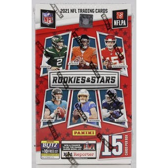 2021 Panini Football Rookies & Stars Cereal Box