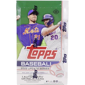 2022 Topps Baseball Update Series Hobby Box