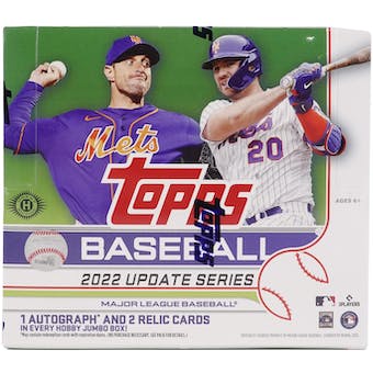 2022 Topps Update Series Baseball Hobby Jumbo Box | Eastridge Sports Cards