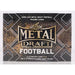 2022 Leaf Metal Draft Football Jumbo Hobby Box