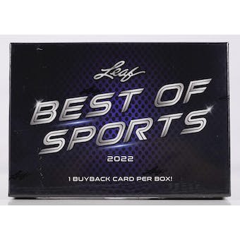 2022 Leaf Best of Sports Hobby Box | Eastridge Sports Cards