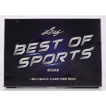 2022 Leaf Best of Sports Hobby Box | Eastridge Sports Cards