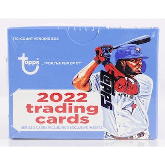 2022 Topps Baseball Series 2 Vending Box