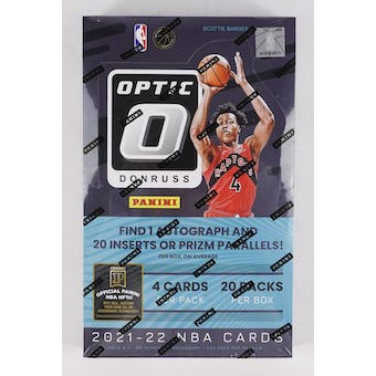 2021-22 Panini Donruss Optic Basketball Hobby Box | Eastridge Sports Cards