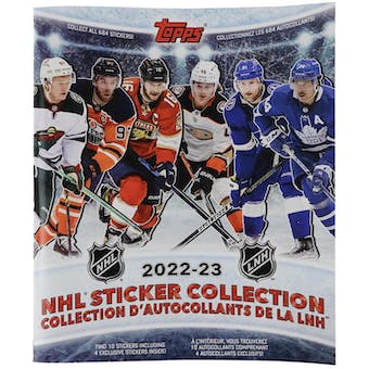 2022-23 Topps Hockey NHL Sticker Album