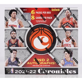 2021-22 Panini Chronicles Basketball Hobby Box | Eastridge Sports Cards
