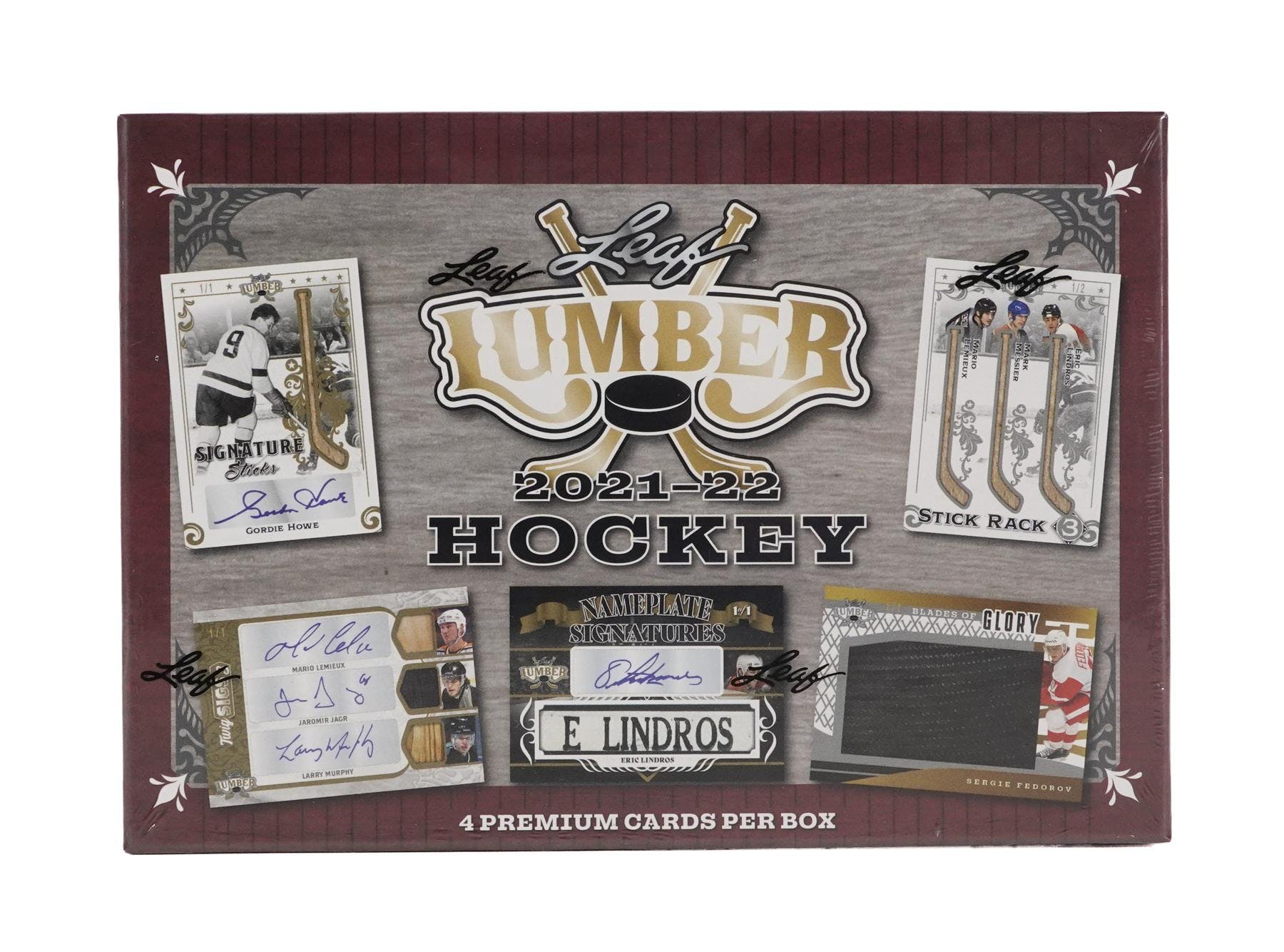 2021-22 Leaf Lumber Hockey Hobby Box | Eastridge Sports Cards