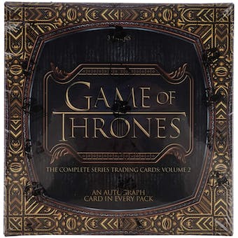 2022 Rittenhouse Game of Thrones Complete Series Volume 2 Hobby Box