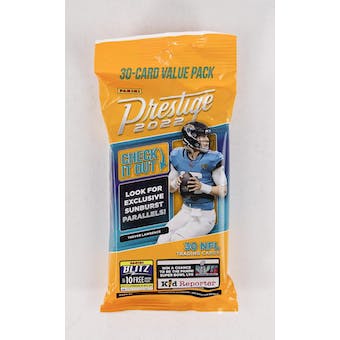 2022 Panini Prestige Football Fat Pack