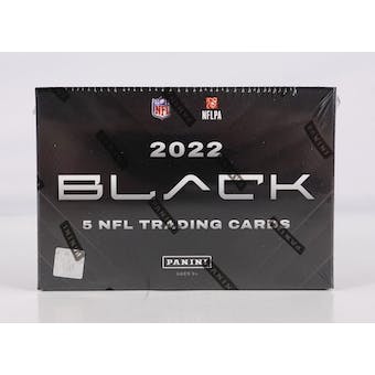2022 Panini Black Football Hobby Box
