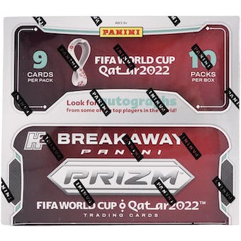 2022 Panini Prizm FIFA World Cup Soccer Breakaway Box | Eastridge Sports Cards