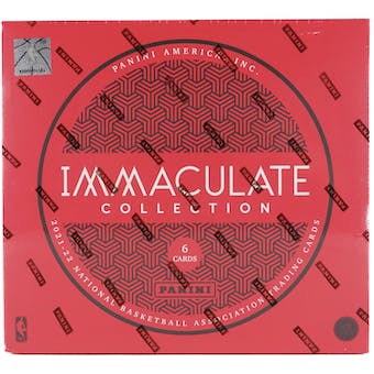 2021-22 Panini Immaculate Basketball Hobby Box
