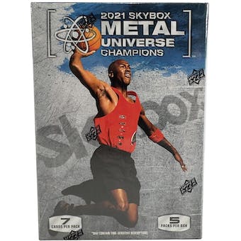 2021 Upper Deck Skybox Metal Universe Champions Blaster Box | Eastridge Sports Cards