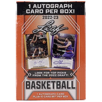 2022-23 Leaf Basketball Blaster Box | Eastridge Sports Cards