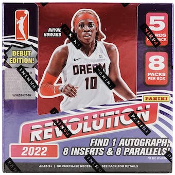 2021-22 Panini Revolution WNBA Basketball Hobby Box | Eastridge Sports Cards
