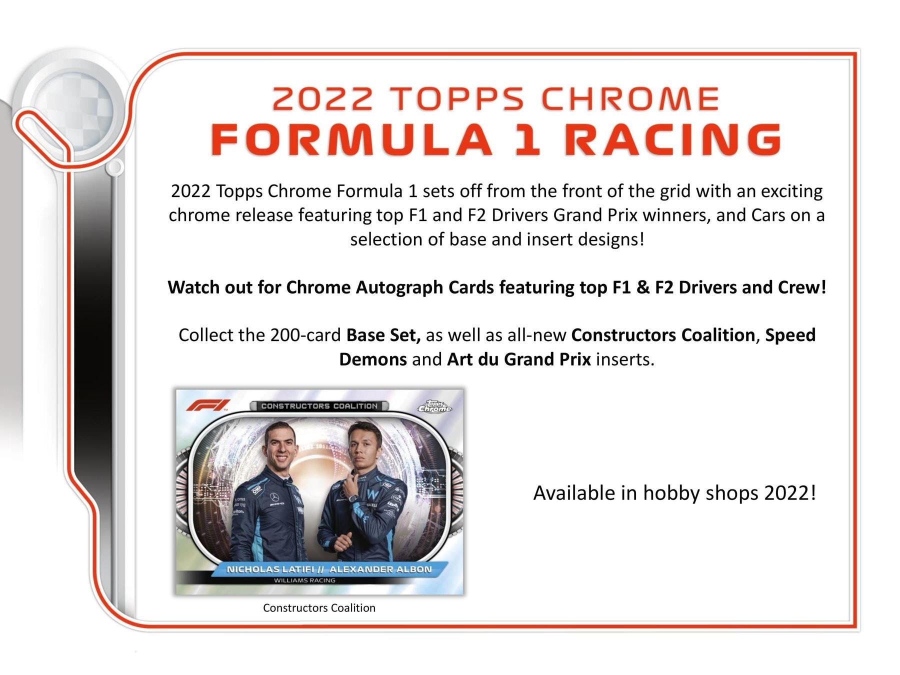 2022 Topps Chrome Formula 1 Hobby Pack | Eastridge Sports Cards
