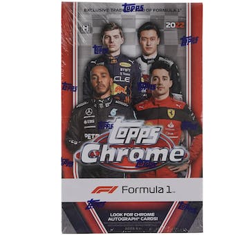 2022 Topps Chrome Formula 1 Hobby Box | Eastridge Sports Cards
