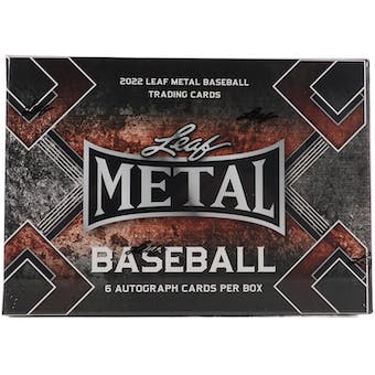 2022 Leaf Metal Baseball Hobby Box | Eastridge Sports Cards