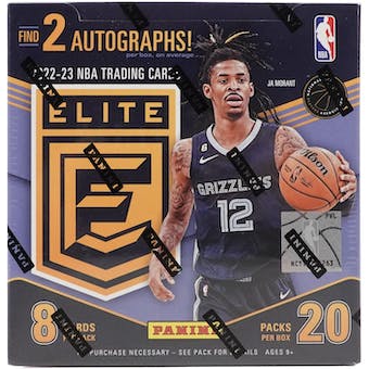 2022-23 Panini Elite Basketball Hobby Box