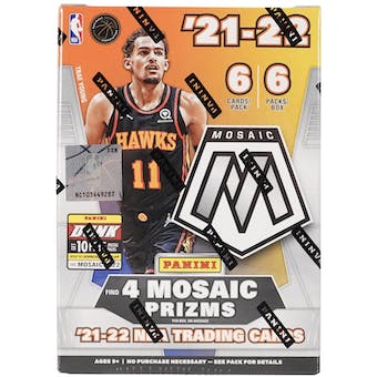 2021-22 Panini Mosaic Basketball Blaster