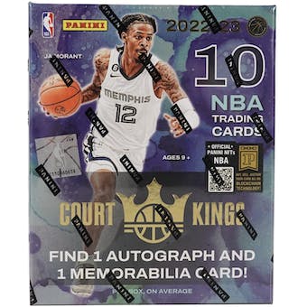 2022-23 Panini Court Kings Basketball Hobby Box