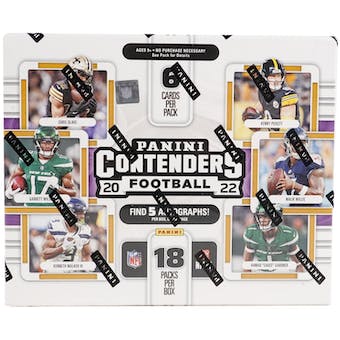 2022 Panini Contenders Football Hobby Box | Eastridge Sports Cards