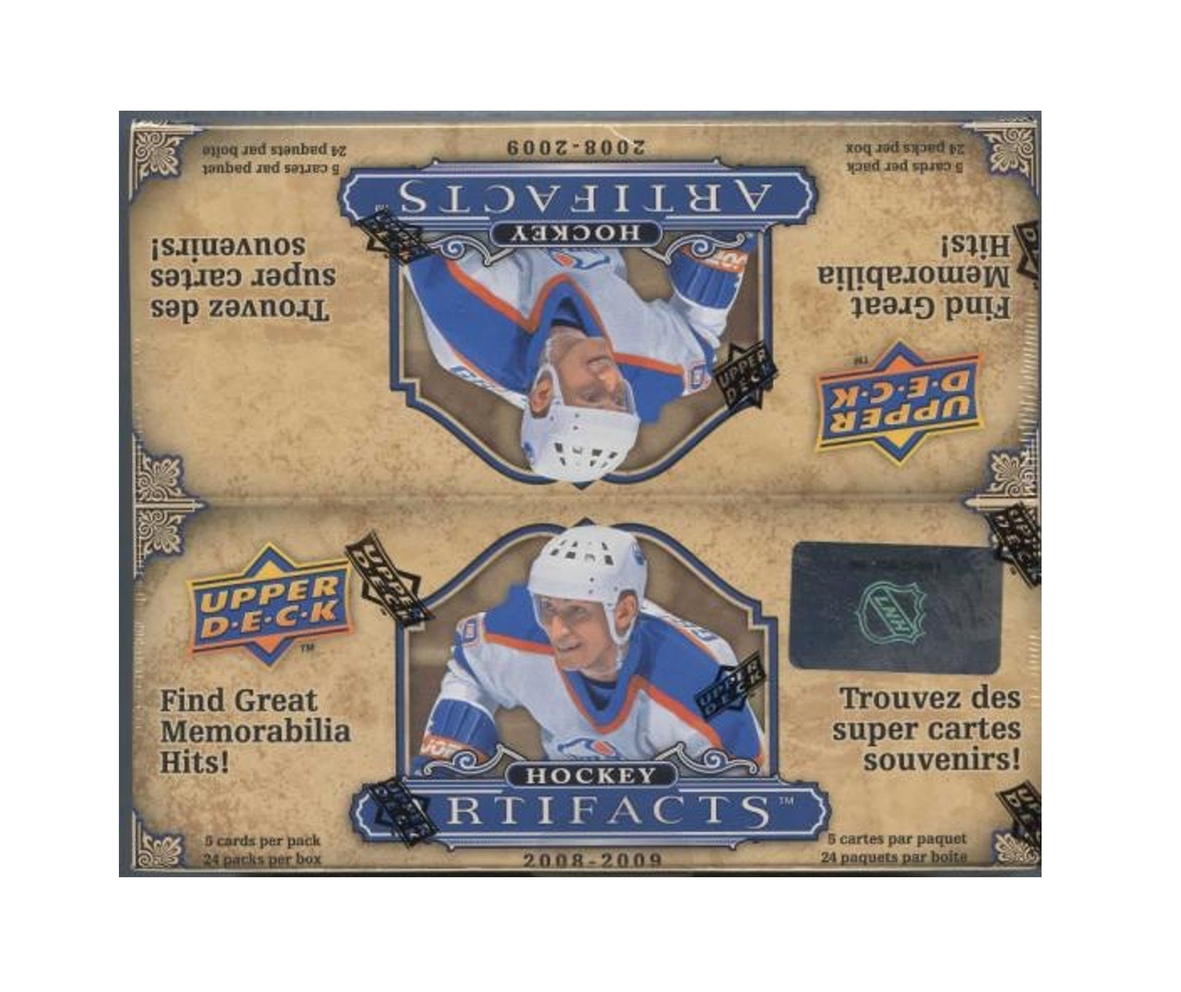 2008-09 Upper Deck Artifacts Hockey Retail Box | Eastridge Sports Cards