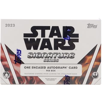 2023 Topps Star Wars Signature Series Hobby Box | Eastridge Sports Cards