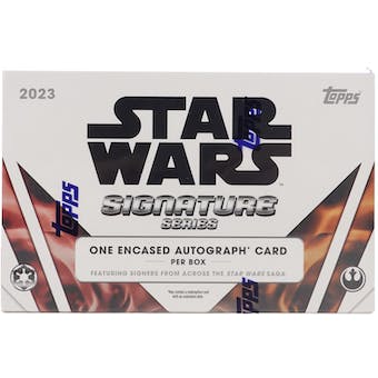 2023 Topps Star Wars Signature Series Hobby Box