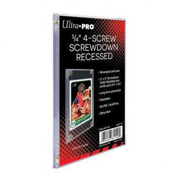 Ultra Pro 1/4" Screwdown Recessed Holder | Eastridge Sports Cards